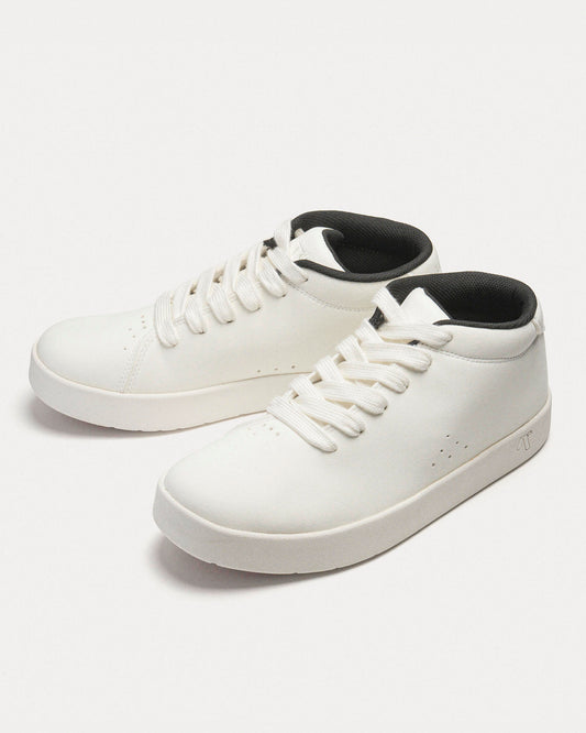 II White Vegan Suede