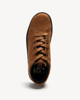 I lace Brown Vegan Suede