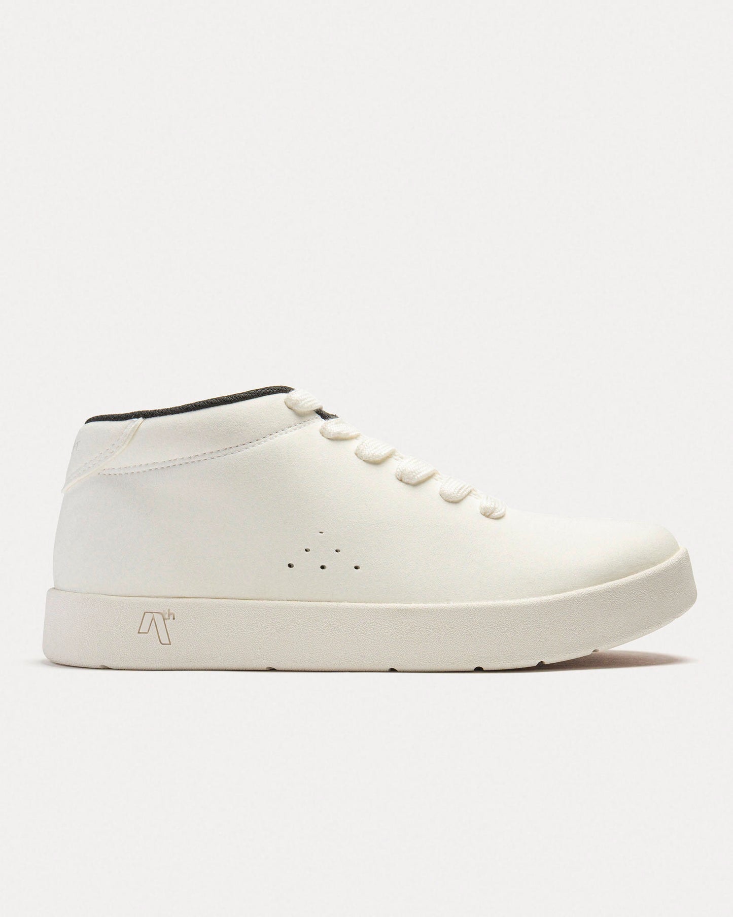 II White Vegan Suede