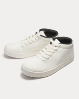 II White Vegan Suede