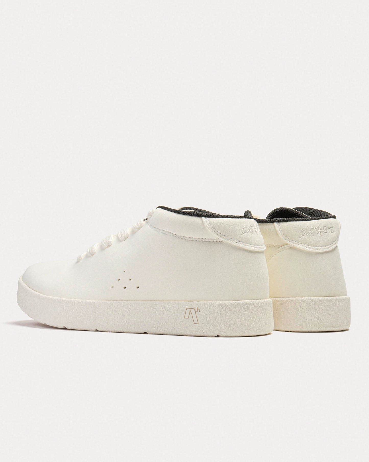 II White Vegan Suede
