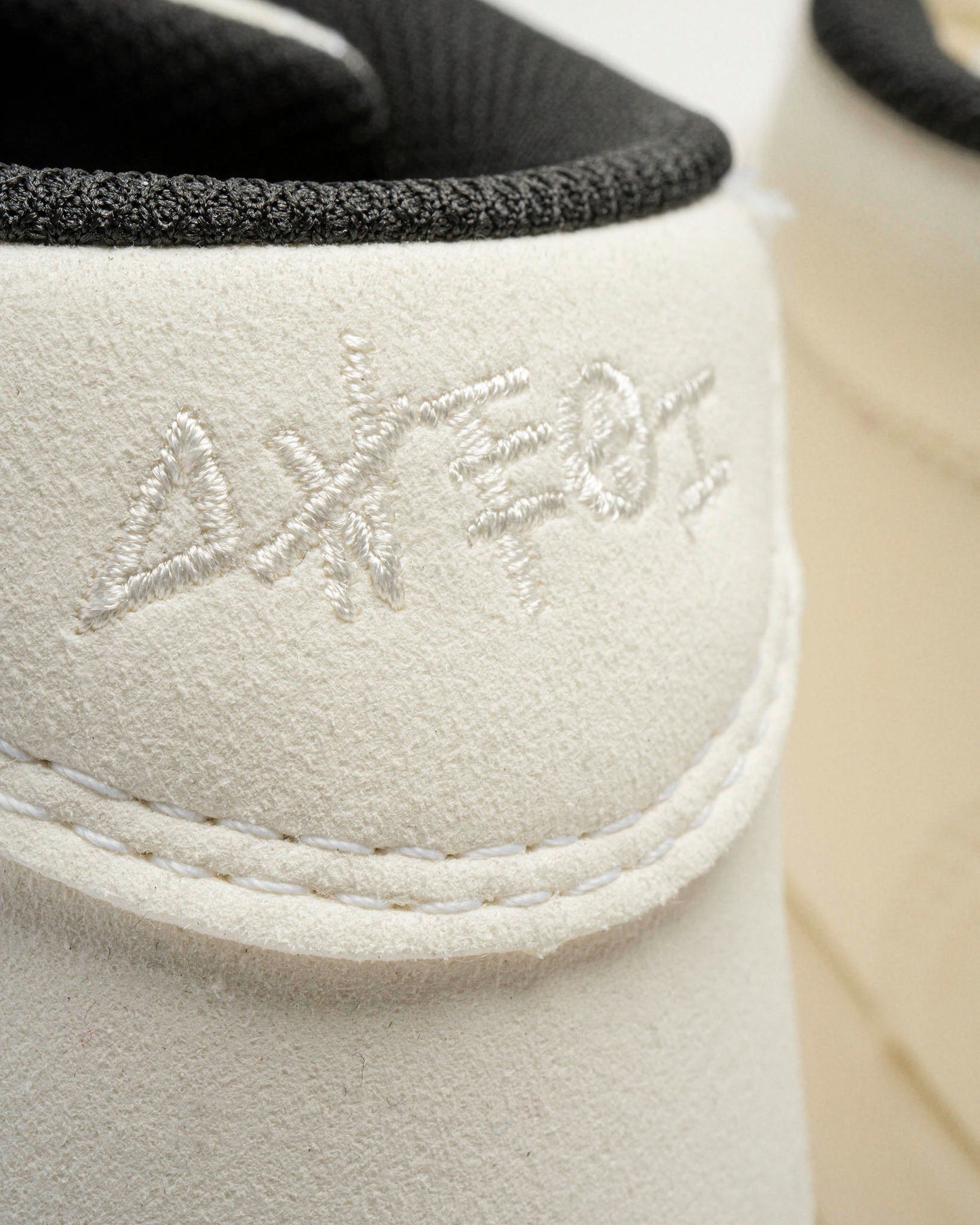 II White Vegan Suede
