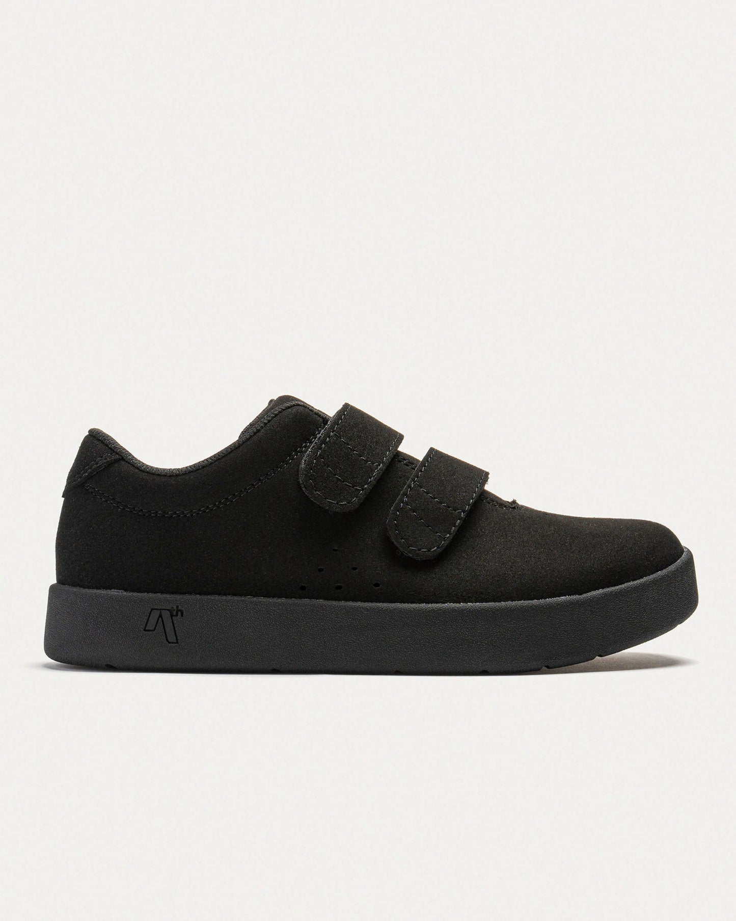I velcro Black Vegan Suede