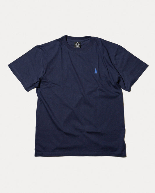 Terrain Logo Tee - indigo