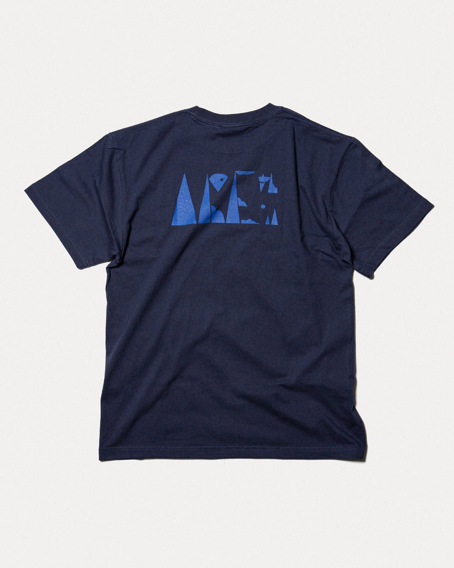 Terrain Logo Tee - indigo