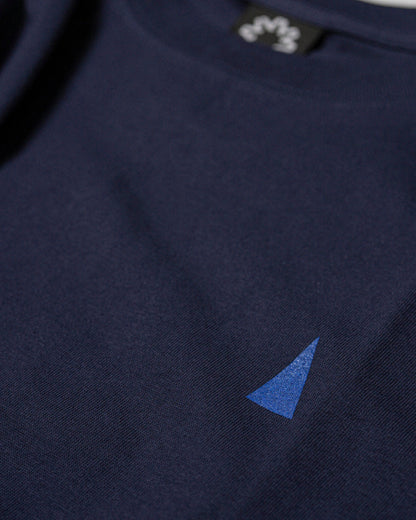 Terrain Logo Tee - indigo