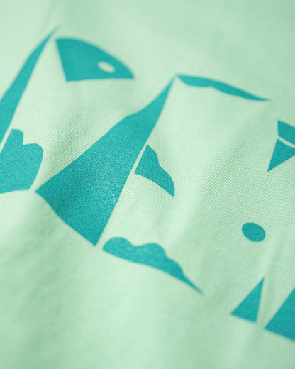 Terrain Logo Tee - Mint Green