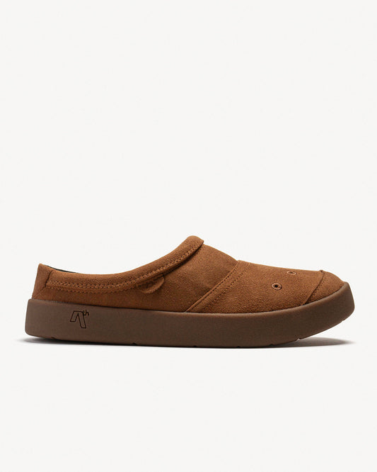 SOL Brown Vegan Suede